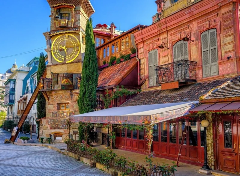 Historic streets of Old Tbilisi